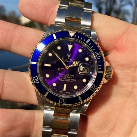 what color is purple rolex